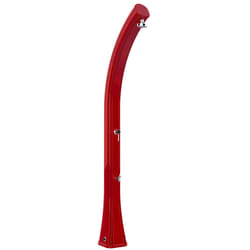 Doccia Solare da Giardino 44L Miscelatore e Lavapiedi Arkema Happy XL Ruby