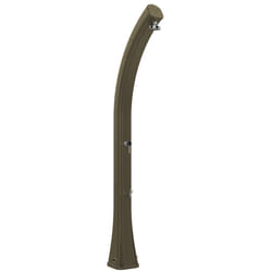 Doccia Solare da Giardino 44L Miscelatore e Lavapiedi Arkema Happy XL Dove Grey