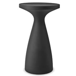 Tavolino da Giardino Ø65x110 cm in Resina Arkema Drink Antracite