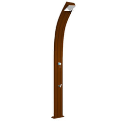 Doccia Solare da Esterno Giardino 30L Miscelatore e Lavapiedi Arkema Spring Oro Van Gogh