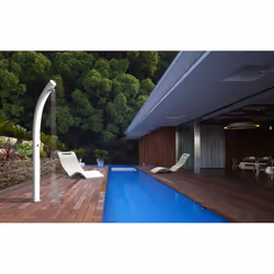 Doccia Solare da Giardino 25L Miscelatore Arkema Jolly Champagne Bronze - Vista aggiuntiva 2