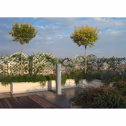 Fontana Lavapiedi da Giardino con Rubinetto Temporizzato Arkema Jolly Champagne Bronze - Vista aggiuntiva 2
