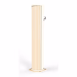 Fontana Lavapiedi da Giardino con Rubinetto Temporizzato Arkema Jolly Champagne Bronze - Vista aggiuntiva 3