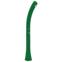 Doccia Solare da Giardino 44L Miscelatore e Lavapiedi e Temporizzatore Arkema Happy XL Verde Scuro