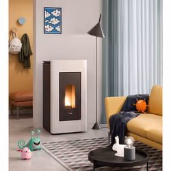 Cadel Prince Plus 11 Libera installazione Pellet Titanio - Vista aggiuntiva 2