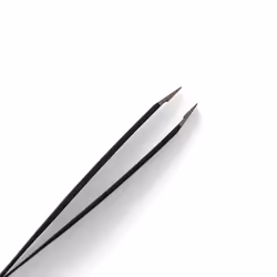 Ethos Tweezers - Pinzetta Nera Professionale Punta Retta - Vista aggiuntiva 3