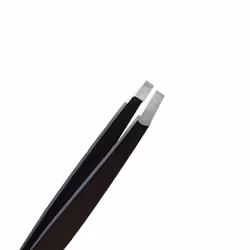 Ethos Tweezers - Pinzetta Nera Professionale Punta Retta - Vista aggiuntiva 4