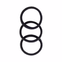 Ethos Flexy – Set 3 Elastici Neri per Capelli - Vista aggiuntiva 2