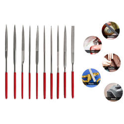 BES - Set 10 Lime ad Ago di Precisione Diamantate 160mm Raspe per Metallo Legno