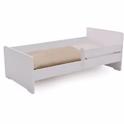 LETTO PER BAMBINI - Lettino per cameretta, Set camera da letto, Struttura porta materasso, 85x164 h63 cm, Bianco. STRUTTURA E ...
