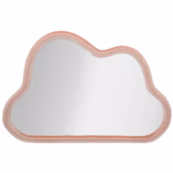 SPECCHIO - Specchiera, Articolo d'arredo a muro, Decorazione con specchio, 90x4 h60 cm, Rosa. STRUTTURA E UTILIZZO - Specchie ...