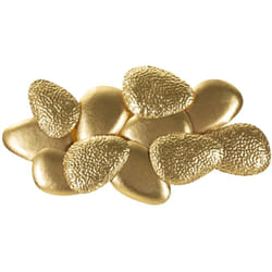 Dmora - Lampada da parete Castrocaro, Luminaria da parete, Luce a muro, Faretto a muro, 60x11 h31 cm, Oro