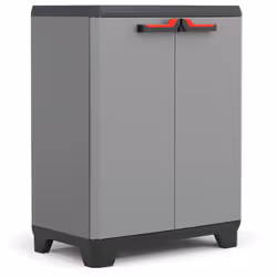 ARMADIO DA ESTERNO - Mobile outdoor, Mobiletto giardino multiuso, Contenitore per balcone o garage, Made in Italy, 68x39 h90 ...
