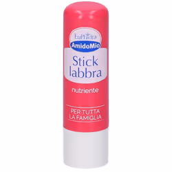Euphidra AmidoMio Stick Labbra Nutriente protegge e idrata con burro di karité, jojoba e vitamina E. Senza profumo, siliconi ...