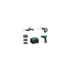 Hikoki - hitachi set trapano+segaccio+tassellatore KC12SKB 12V