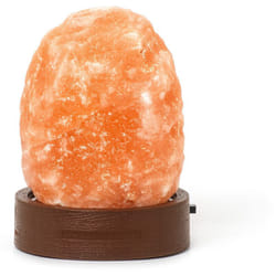 Legami - Lampada di Sale dell'Himalaya, Mini, ø 7 cm, 300/400 g, Cromoterapia, Forma Naturale, Effetto Luminoso, Batterie non incluse, Handmade