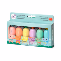 Legami Set di 6 Mini Evidenziatori - Carrate Team - Vista aggiuntiva 4