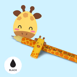 Legami Penna Gel Cancellabile - Erasable Pen, Giraffe - Vista aggiuntiva 2