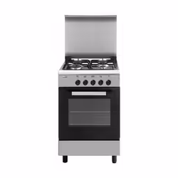 Glem Gas AE55MI3, Cucina, Acciaio inox, Manopola, Frontale, Gas, 4 Fornello(i)