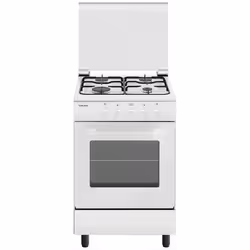 Glem Gas AE55MX3, Cucina, Bianco, Manopola, Gas, 4 Fornello(i), 4 Fornello(i)