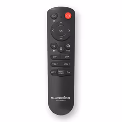 Superior SUPTBB002, TV, Bluetooth, Pulsanti, Nero