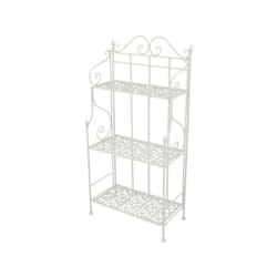 Vacchetti - Scaffale in Metallo Jessica Bianco 3 piani H118 cm