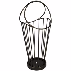 Portaombrelli Portaombrelli metallo bronzo scuro tondo cm 32x30 e h 52/70cm di Vacchetti. Perfetto per ogni stanza. Potrai in ...