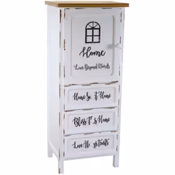 Mobile Home 1 anta e 3 cassetti Dimensioni: Larghezza 50 cm Profondità 30 cm Altezza 120 cm