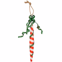 Caratteristiche: Decorazione Albero di Natale Bastoncino Bianco e Rosso ø7 h 29/50 cm mod. Colore: Bianco e Rosso Dimensioni: ...