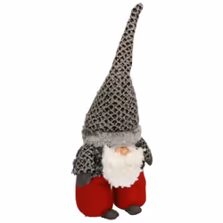 Fermaporta tessuto babbo natale grigio rosso cm20x12h61 Caratteristiche: Materiale:TESSUTO Colore:Rosso
