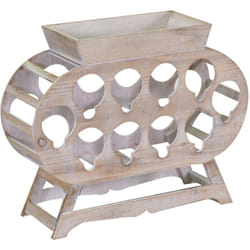 Vacchetti - Portabottiglie legno 10 posti cm59x19h48