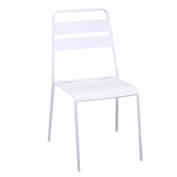 SEDIA ROVIGO BIANCA MATERIALE METALLO DIMENSIONI 50X54X42/87 CM Dimensioni articolo Peso : 3,9 kg Altezza : 42 cm Larghezza : ...