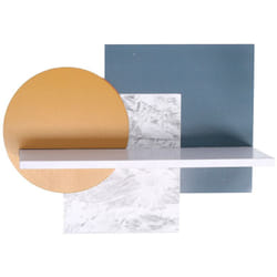 Mensola legno multicolor cm30x9x23