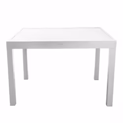 Tavolo alluminio sullivan allungabile bianco cm 90/180x90h73 - Vista aggiuntiva 3