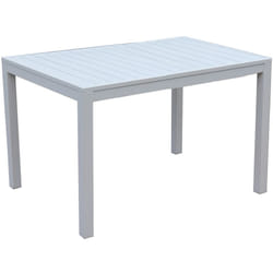 Tavolo in Alluminio Bianco mod. Sullivan