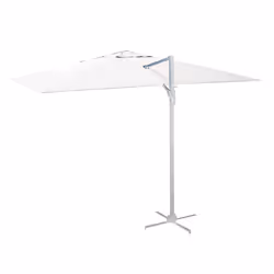 Ombrellone alluminio new michigan 3x4h2,75m senza mantovana bianco