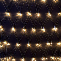 Vacchetti - Rete 200 led luce bianco caldo al. fissa cm200x150