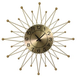 Orologio metallo oro cm ø62,2x5,1
