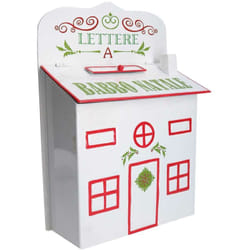 Cassetta posta metallo bianco nbd-9059 cm25,5x12h36