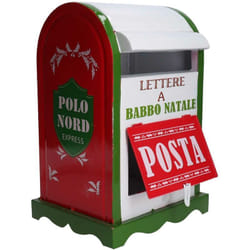 Vacchetti - Cassetta posta metallo verde bianco nbd-9062 cm20x22,5h33