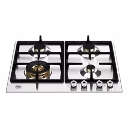 Bertazzoni P604LPROX, Acciaio inox, 60 cm, Gas, Acciaio inox, 4 Fornello(i), 4 Fornello(i)