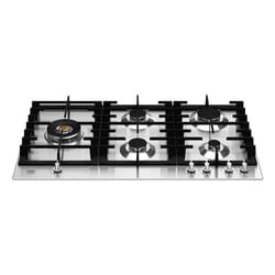 Bertazzoni P905LMODX piano cottura Bianco Da incasso 90 cm Gas 5 Fornello(i)