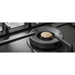 Bertazzoni P755CPRONE piano cottura Nero Superficie piana 75 cm 5 Fornello(i)