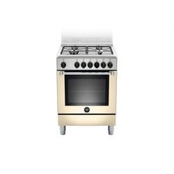 Bertazzoni La Germania Americana AMN664ECRV cucina Elettrico Gas Crema