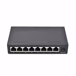 DIPROGRESS DPNS08GM switch di rete Non gestito Gigabit Ethernet (10/100/1000) Nero - Vista aggiuntiva 4
