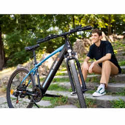 Nilox X6 SE Nero, Blu Alluminio Taglia unica 69,8 cm (27.5") 24 kg - Vista aggiuntiva 7