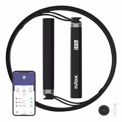 Nilox NXSMARTROPE corda per saltare Nero Bluetooth - Vista aggiuntiva 2