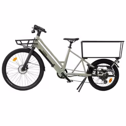 Nilox Cargo eBike C3 Nero, Verde Alluminio 27.5" 24 kg - Vista aggiuntiva 4