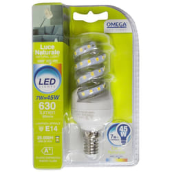 SPIRALE LED 7W 630LM E14 4000k A+