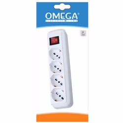 MULTIPRESA 3 SCHUKO BPRESA 10/16A 2P+T CAVO 1,5MT 3x1mm SPINA 16A